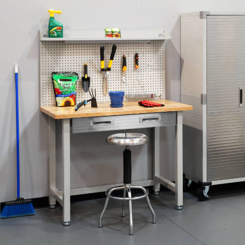 Pegboard Workbench