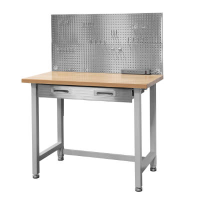 stainless-steel-pegboard-workcenter Rolling Cabinet